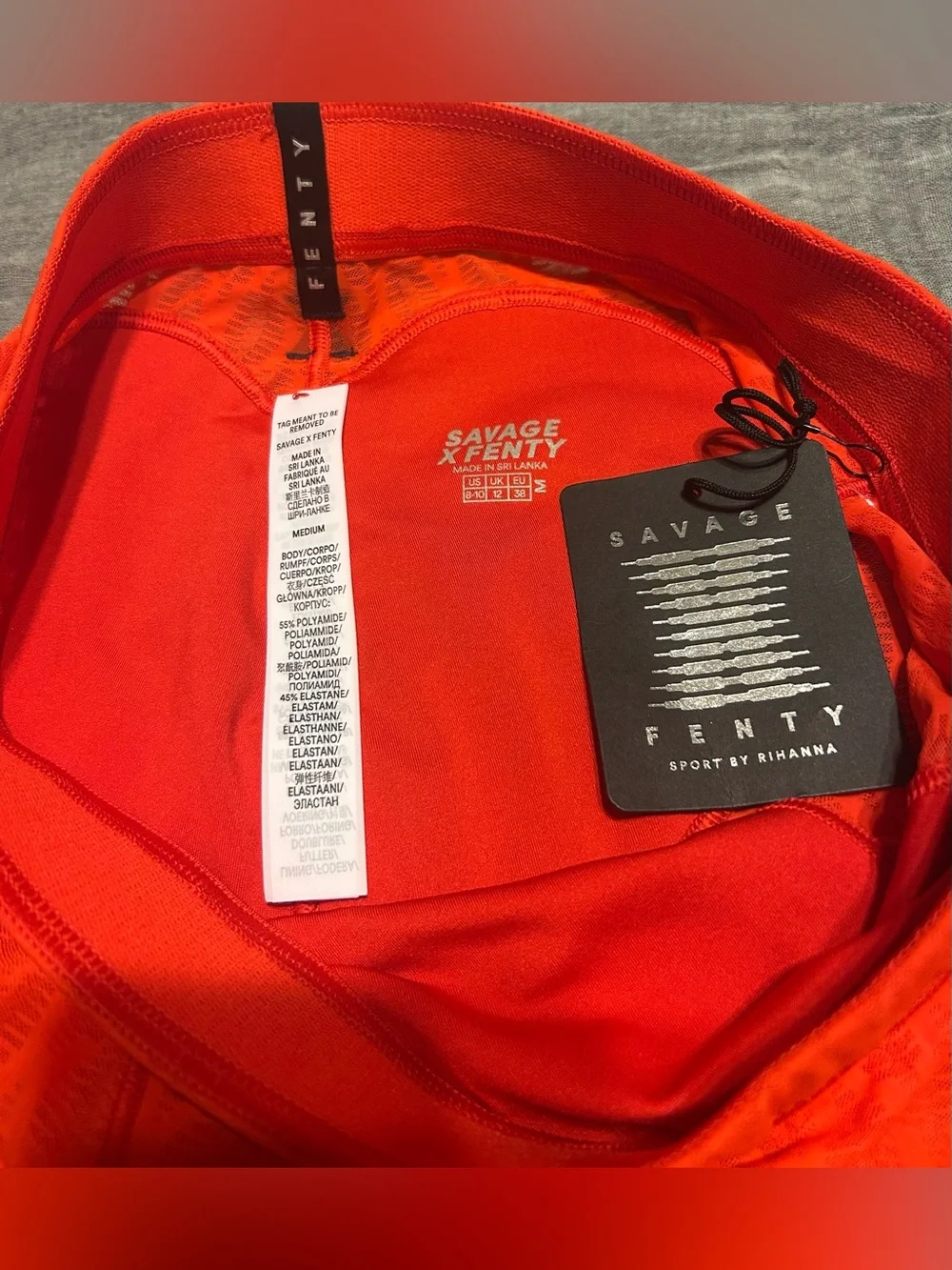 Savage X Fenty vibrant red